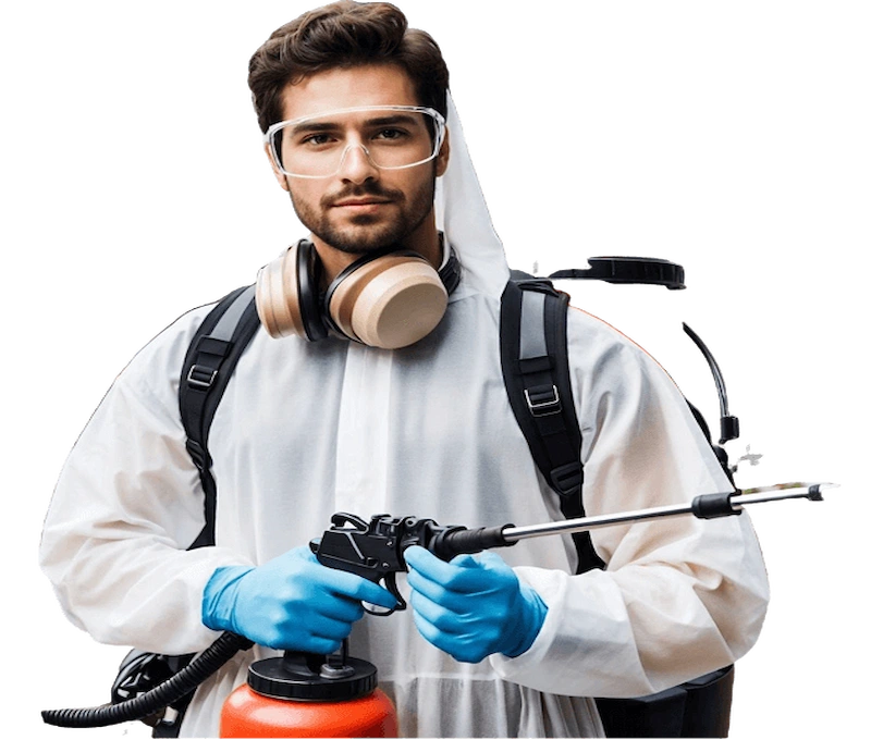 HydPestCare technician ready to help with your pest control needs